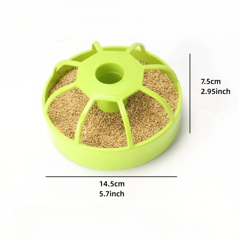 1pc alimentador automático de grande capacidade para galinhas hamsters acessórios alimentador de pássaros