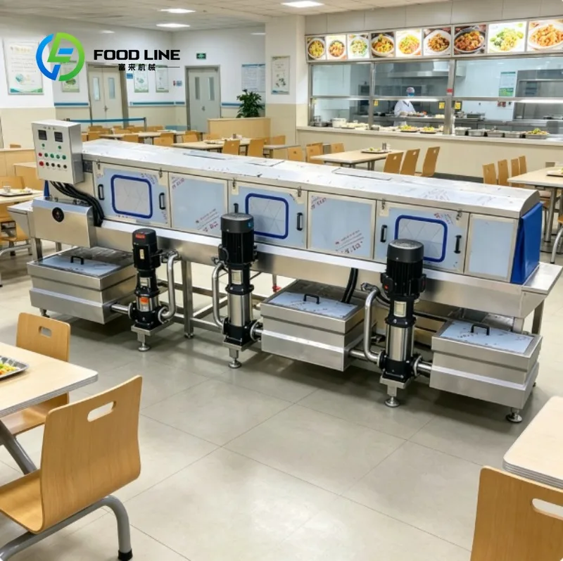 Commercial Basket Washing Machine Industrial Crate Washer Automatic Cleaning Equipment for Food