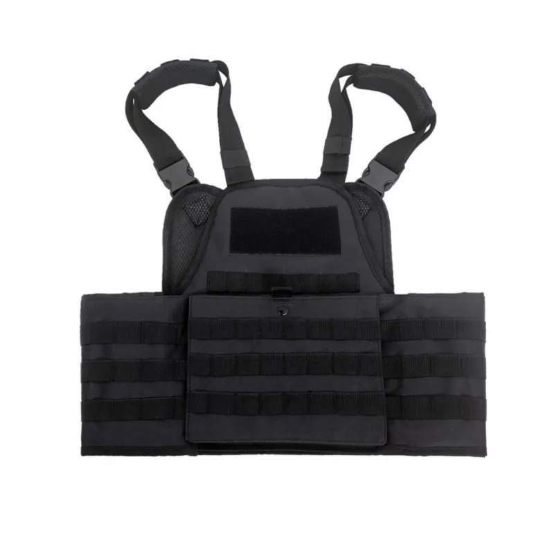 

Duty Vest Law Enforcement Modular Combat Trainer Training Weight Adjustable Breathable 3D Mesh Liner MOLLE Support