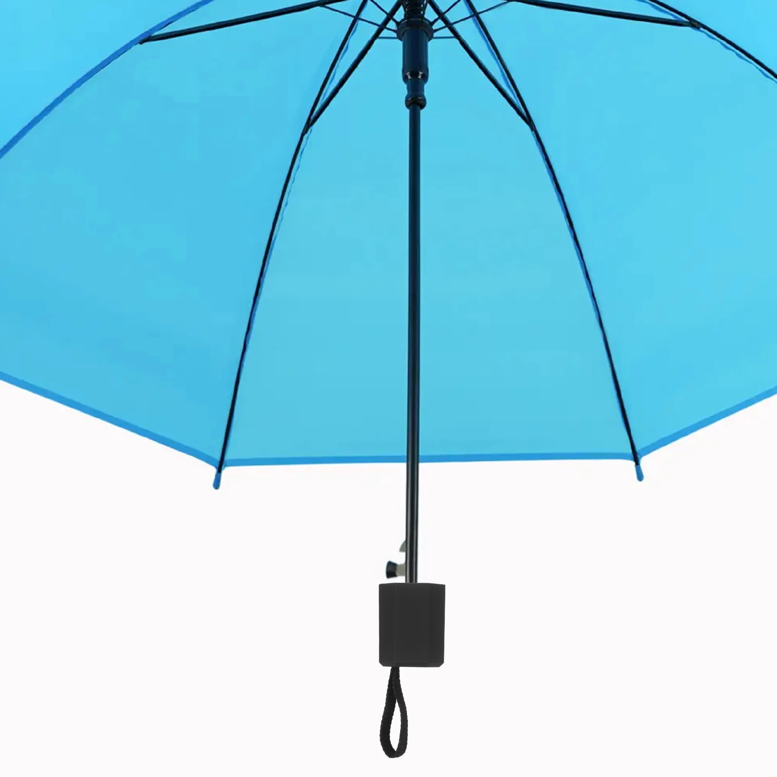 

2pcs Compact Replacement 15-16Mm Thread Sturdy Grip For Rain Uv Folding Umbrella Plastic Universal Fit Daily Use Accessories