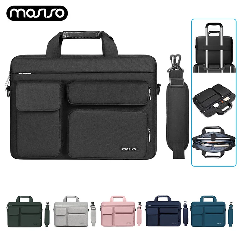 Laptop Bag 13 14 15 16 17 inch for 2024 Macbook Air Pro 13.3 M1 M2 M3 Cover Case 2023 Notebook Shoulder Handbag Briefcase Sleeve