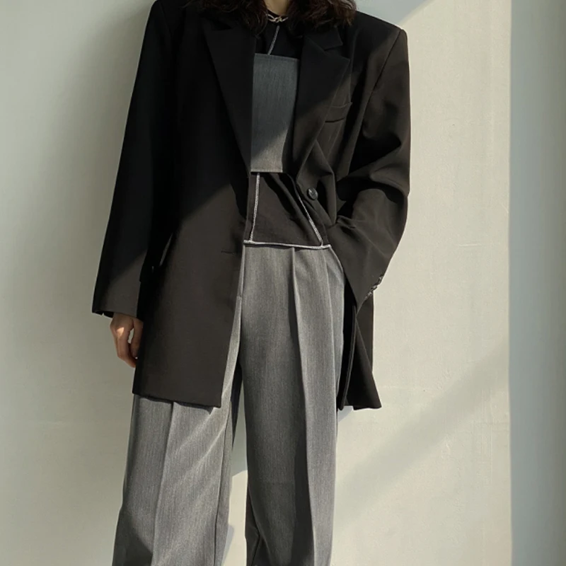 ort Sve T-irt Women's Chic Spring Summer Design Personali Spicy Girl Slimming Stitching round Ne T-irt Fem