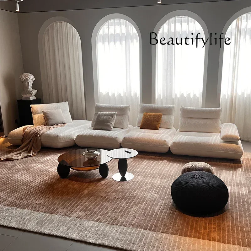 

Special-shaped corner electric sofa zero wall adjustable backrest sofa bed super wide