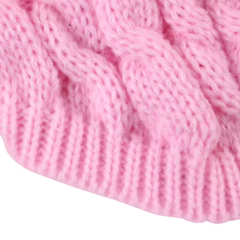 New Pet Small Pet Dog Clothes Sweater Fashion Autumn Winter Solid Fried Dough Twists Knitting Warm Comfort Clothing - Image 6