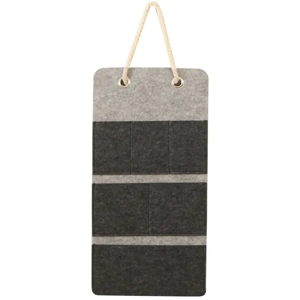 

Felt Wall Storage Pockets for Phone Keys Glasses ganizer Clothes Shoes Wall Bag Closet Space Saving Wardrobe Bag