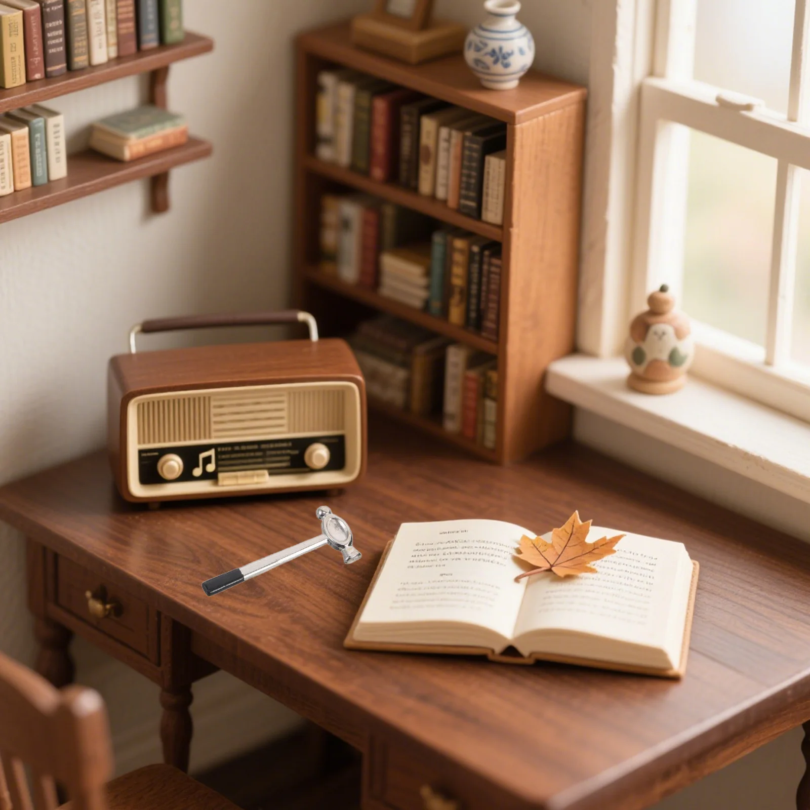 ชุดเครื่องมือจิ๋ว 2 ชุด ขนาดกะทัดรัด รายละเอียดสูง สำหรับงานสร้างบ้านตุ๊กตา ชุดก่อสร้างสมจริง กล่องเครื่องมือเหล็กจิ๋ว