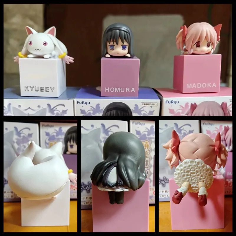 

Новая 9 см аниме Puella Magi Madoka Magica Kaname Madoka фигурка милая модель Akemi Homura игрушка в подарок коллекция экшн-фигурка ПВХ