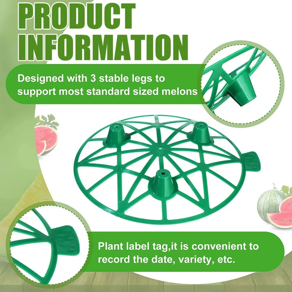 1pc Anti-Rotting Fruit Tray Bracket Gardening Stand Plant Tray Vegetables Gardening Stand Tools Fruit Support Rack