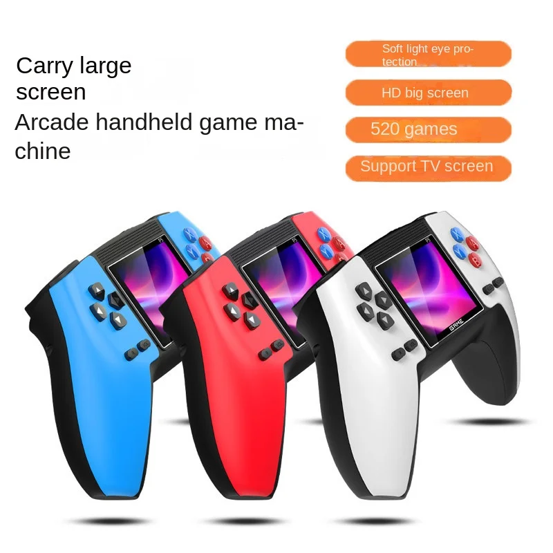 Game Machine PSP Rechargeable TV Double Combat Retro Handheld Gaming Portable