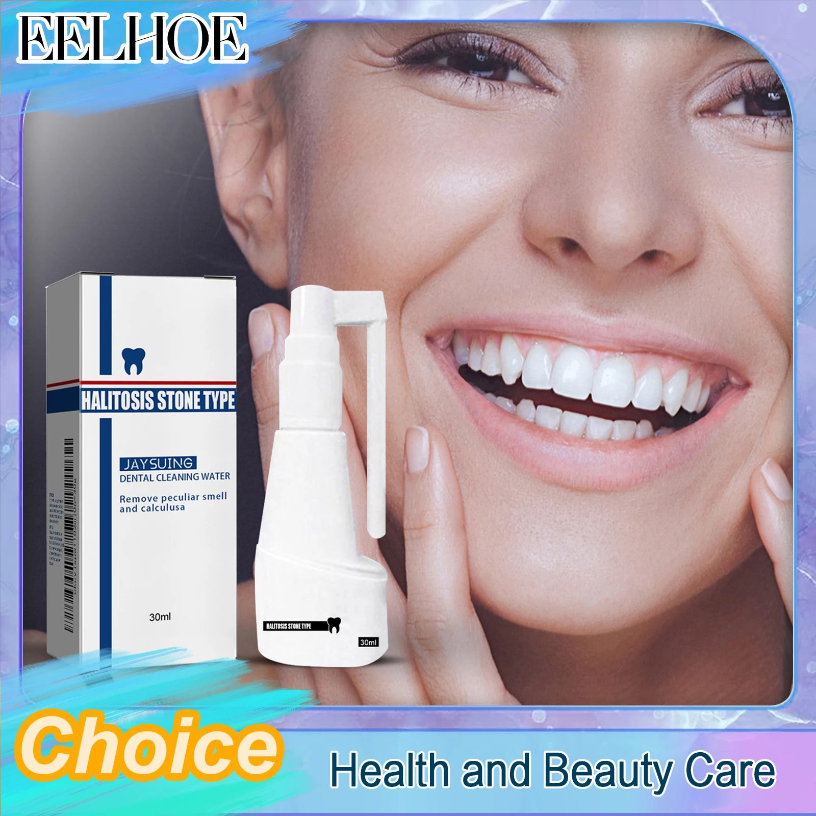 Dental Calculus Oral Spray Cleans Tartar Leaves Fragrance Remove Teeth Stains Teeth Whitening Care Cleaning Oral Hygiene Spray