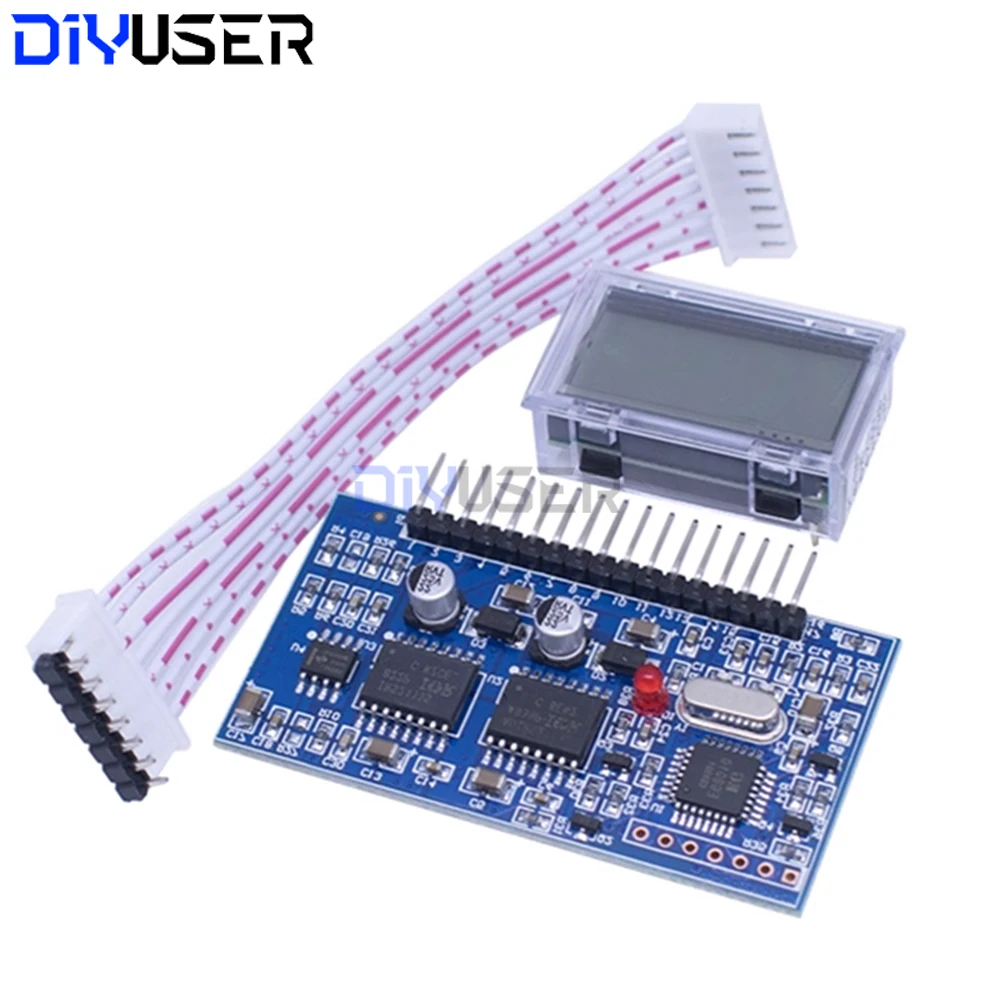 5V DC-AC Pure Sine Wave Inverter SPWM Driver Board EGS002 12Mhz Crystal Oscillator EG8010 + IR2113 Driving Module LCD