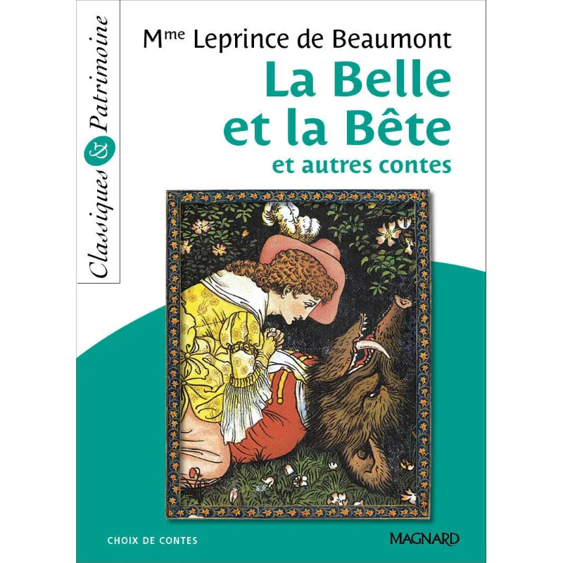 Beauty And The Beast Mme Leprince De Beaumont Magnard 9782210751620 Book