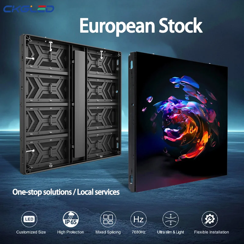 

CKGLED Outdoor Sxey Video LED Display Screen Billboard P10 IP68 5000cd Video Wall Panel For Advertising