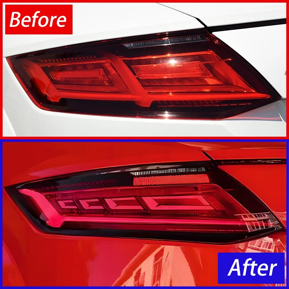 High Quality Auto Rear Back Lamps For Audi TT TTRS 2015-2018 LED Car Taillights Assembly Upgrade Dynamic Turn Signal Accessories