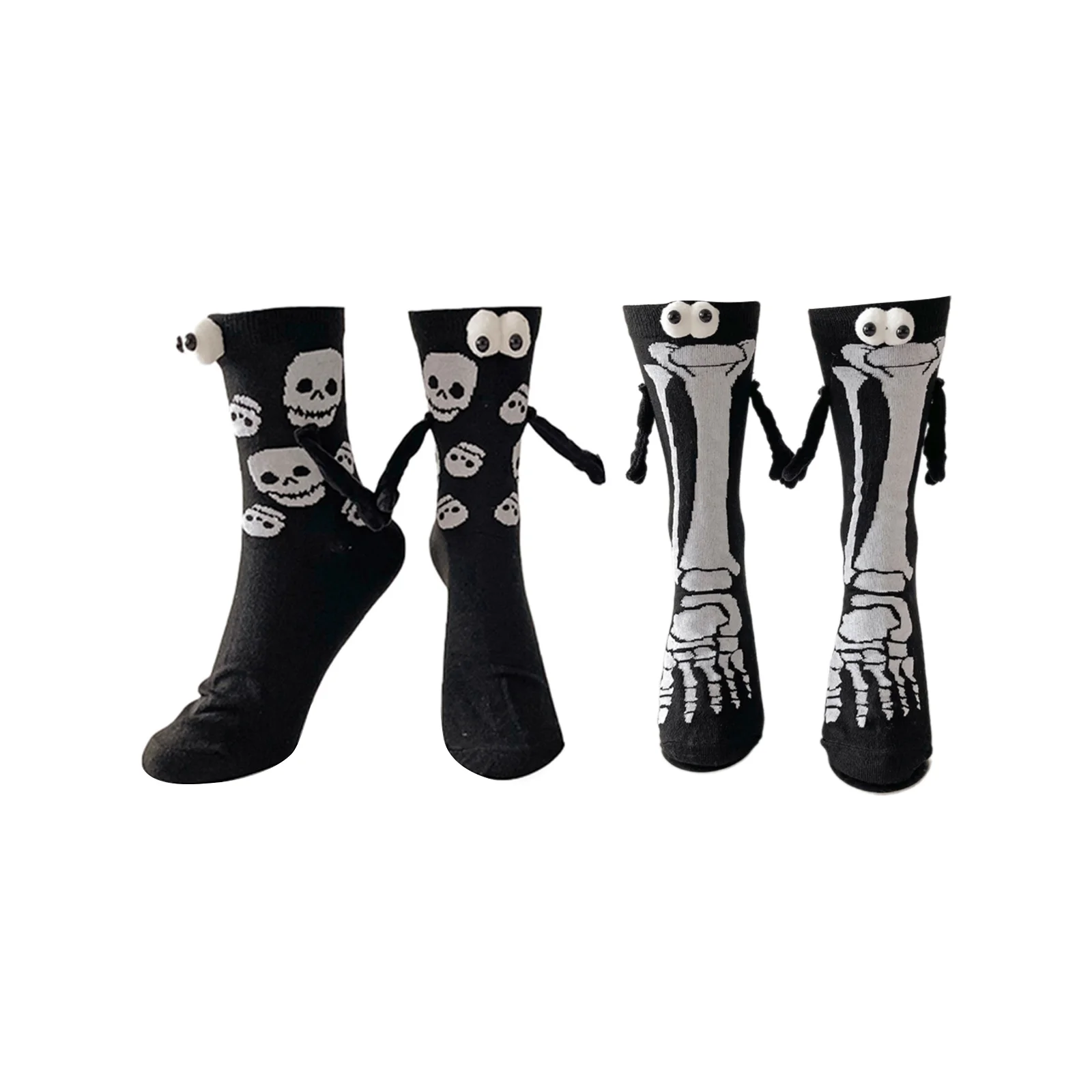 

Halloween hand-holding socks set (1 pair each of type A + type B)