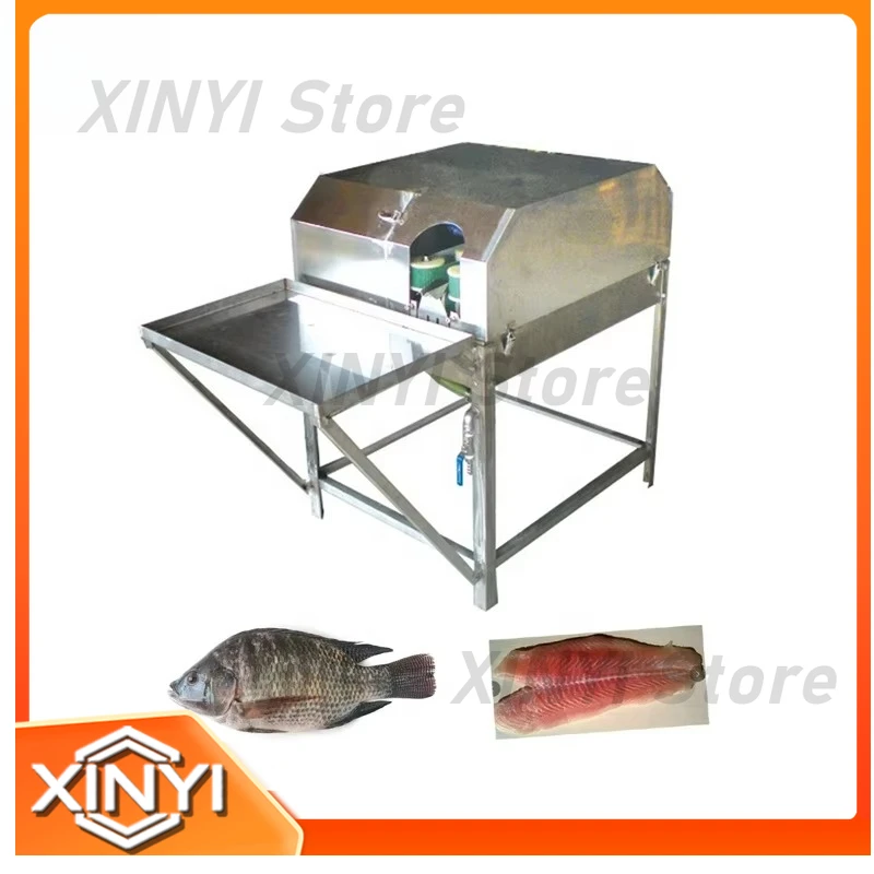 High Speed Fish Fillet Making Machine for Fish Cutting Slicing Machine Food Processing Equipment Commercial Kitchen Tool for