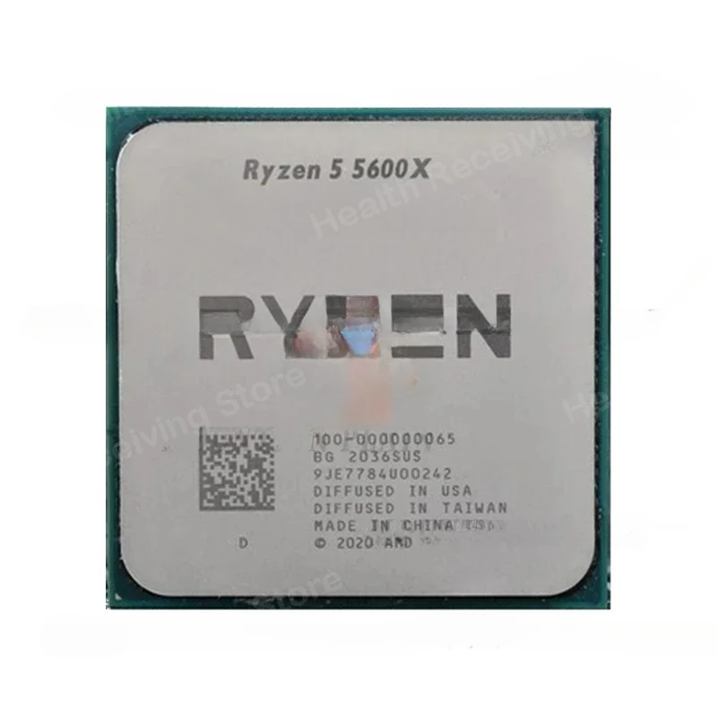 Ryzen 5 5600X R5 5600X 3.7 GHz Six-Core Twelve-Thread CPU Processor 7NM 65W L3=32M  AM4