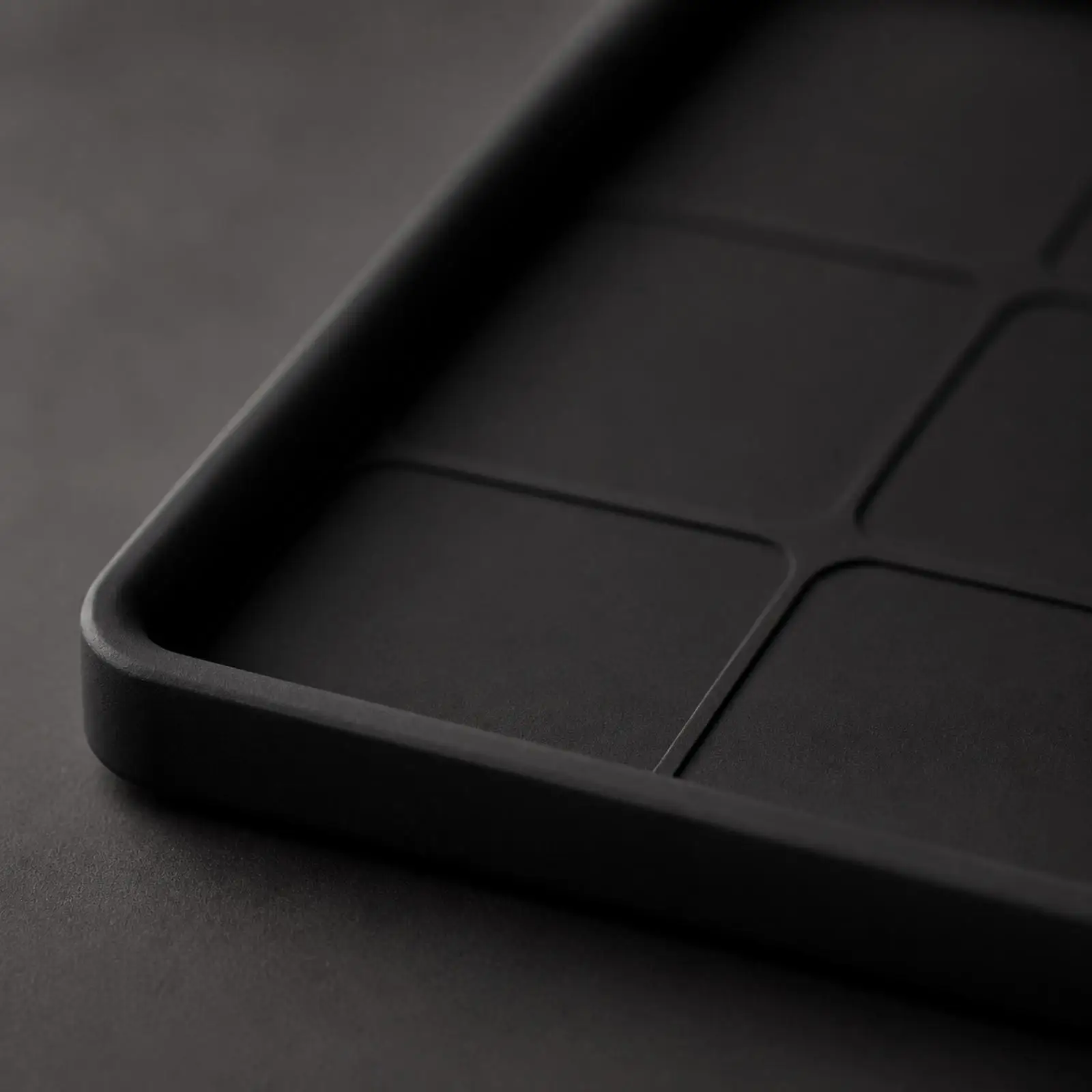 Waterproof Silicone Guarding Mat | Recessed Rectangular Sections, Easy to Wipe Clean, Appliance Top Protector