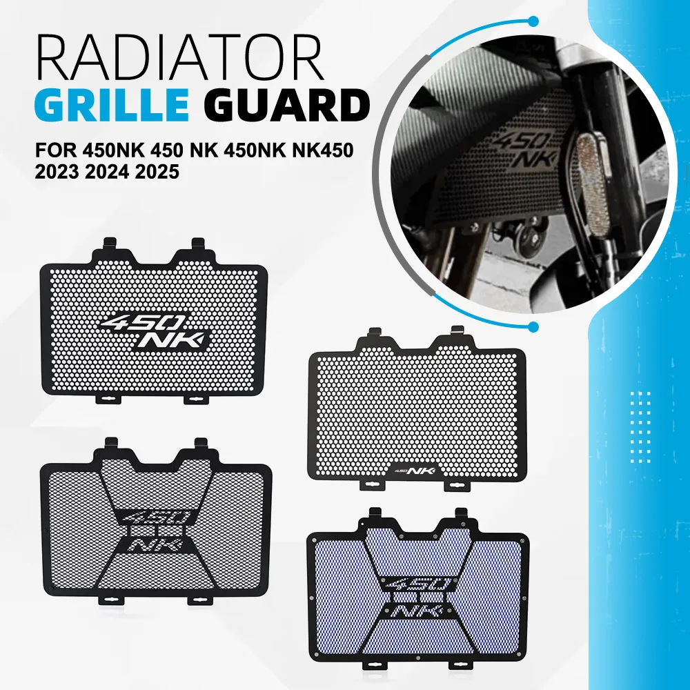 

For CFMOTO CF MOTO 450NK 450 NK 450nk nk450 2023 2024 2025 Radiator Grill Guard Oil Cooler Guard Cover Motorcycle Accessories