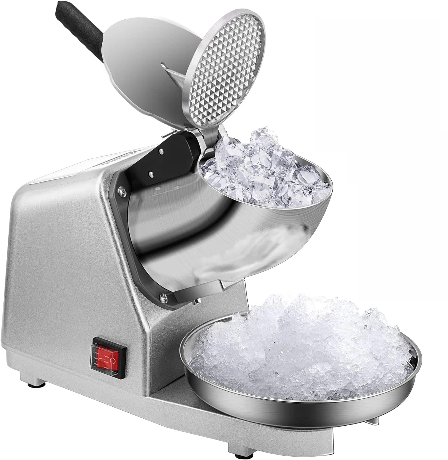 

Excellent Quality Ice Crusher Machine 300W Efficient Electric Dual Blades Ice Crusher
