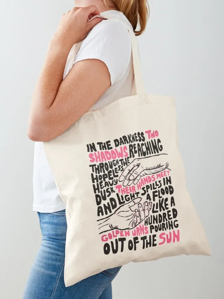

SONG OF ACHILLES Golden Urns Tote Bag great bag Canvas bag for women reusable grocery bags Women's handbag