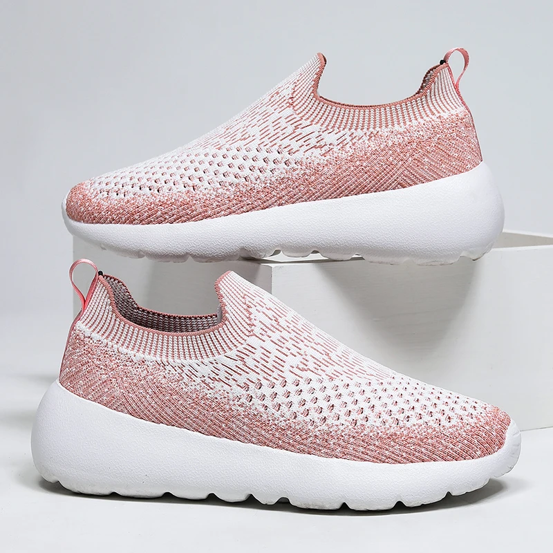 

Womens Sports Shoes Soft Mesh Breathable Casual Walking Shoes Trendy Lightweight Comfortable Jogging Shoes for Women