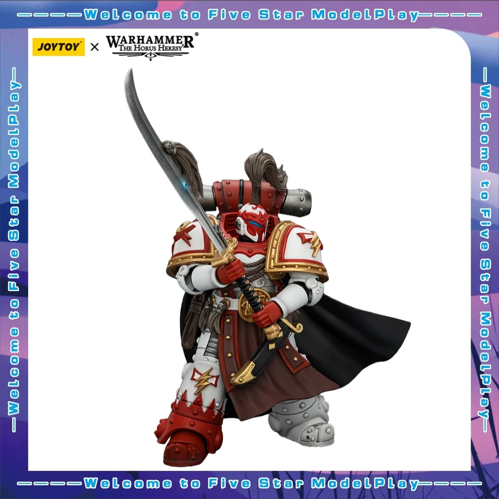

【FS】JOYTOY Warhammer 40K, масштаб 1/18, фигурки White Scars Hibou Khan, Seeker of Atonement, модели, игрушки, подарки