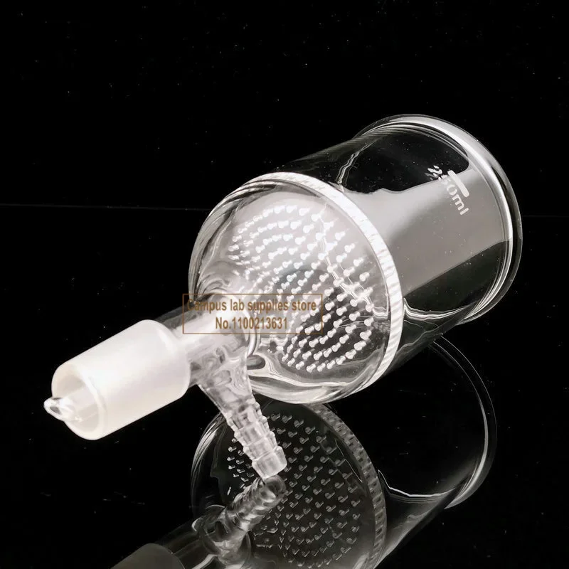 1piece 30ml-1000ml Glass Suction Filter Funnel with Alveolate Small Hole Glass Plate 19#/24#/29#