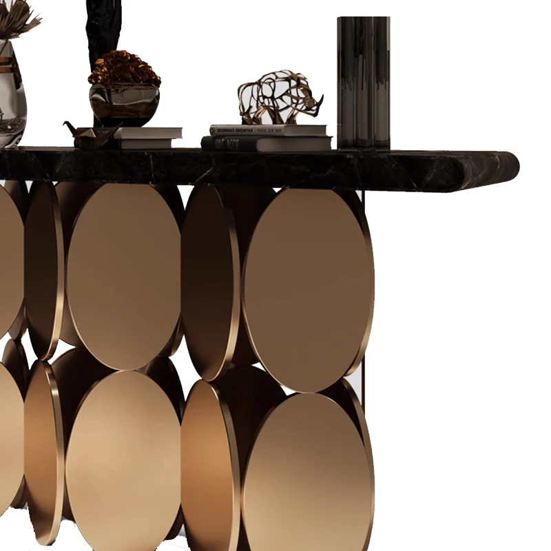 Modern Industrial Coffee Table Trendy Simple Premium European Coffee Table Modern Entrance Hall Wohnzimmer Tisch Furniture