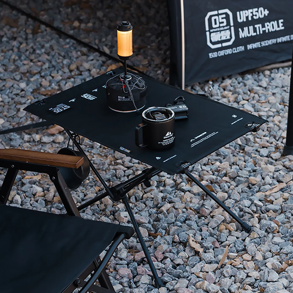 طاولة نزهة خفيفة الوزن متعددة الوظائف طاولة تخييم محمولة من سبائك الألومنيوم طاولة طهي للشواء لصيد الأسماك في النزهة في الهواء الطلق #5