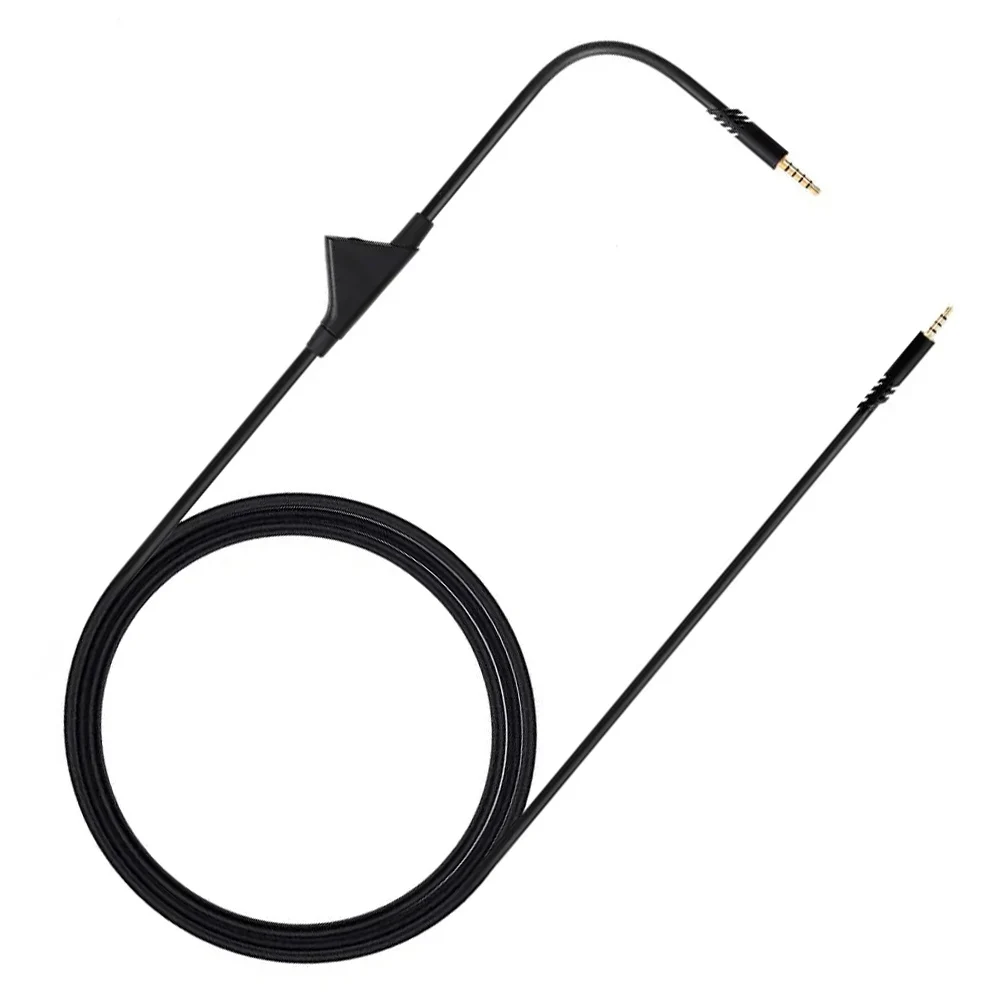 Cable auxiliar de extensión para auriculares Astro A40/A40TR, reparación de línea de música con Control de volumen