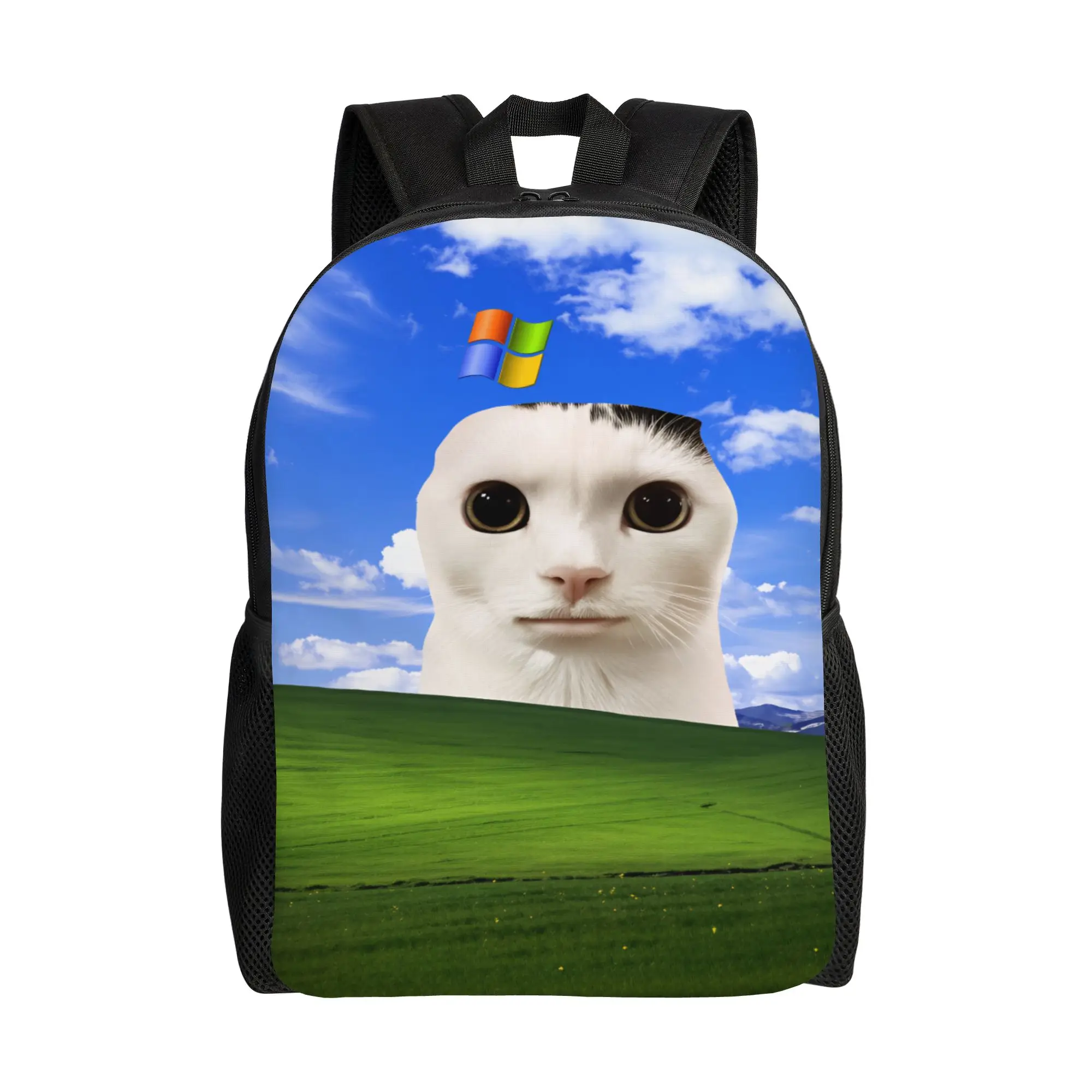 

Windows XP Backpack Travel Backpacks Girl Elegant High School Bags Design Soft Rucksack