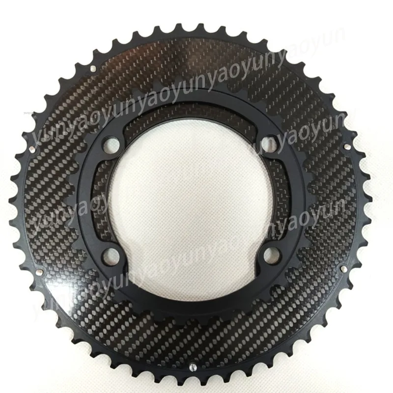 For Two Carbon Fiber Composite Tooth Plates, Ultra-light, Double Plates, Single Plates BCD110 50-34 52-36
