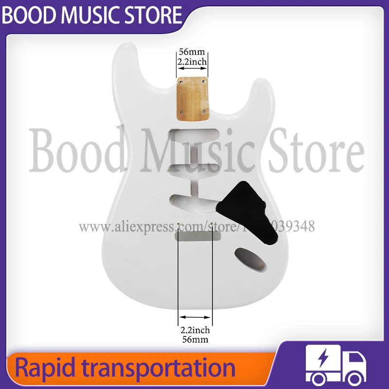 AAAAAA White ST Electric Guitar Body Alde Wood High-end American Del/ Elte/ Ulta