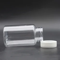 Free shipping 15ml--300ml high transparent PET plastic bottle seal liquid solid bottle empty packing bottle capsules wholesale