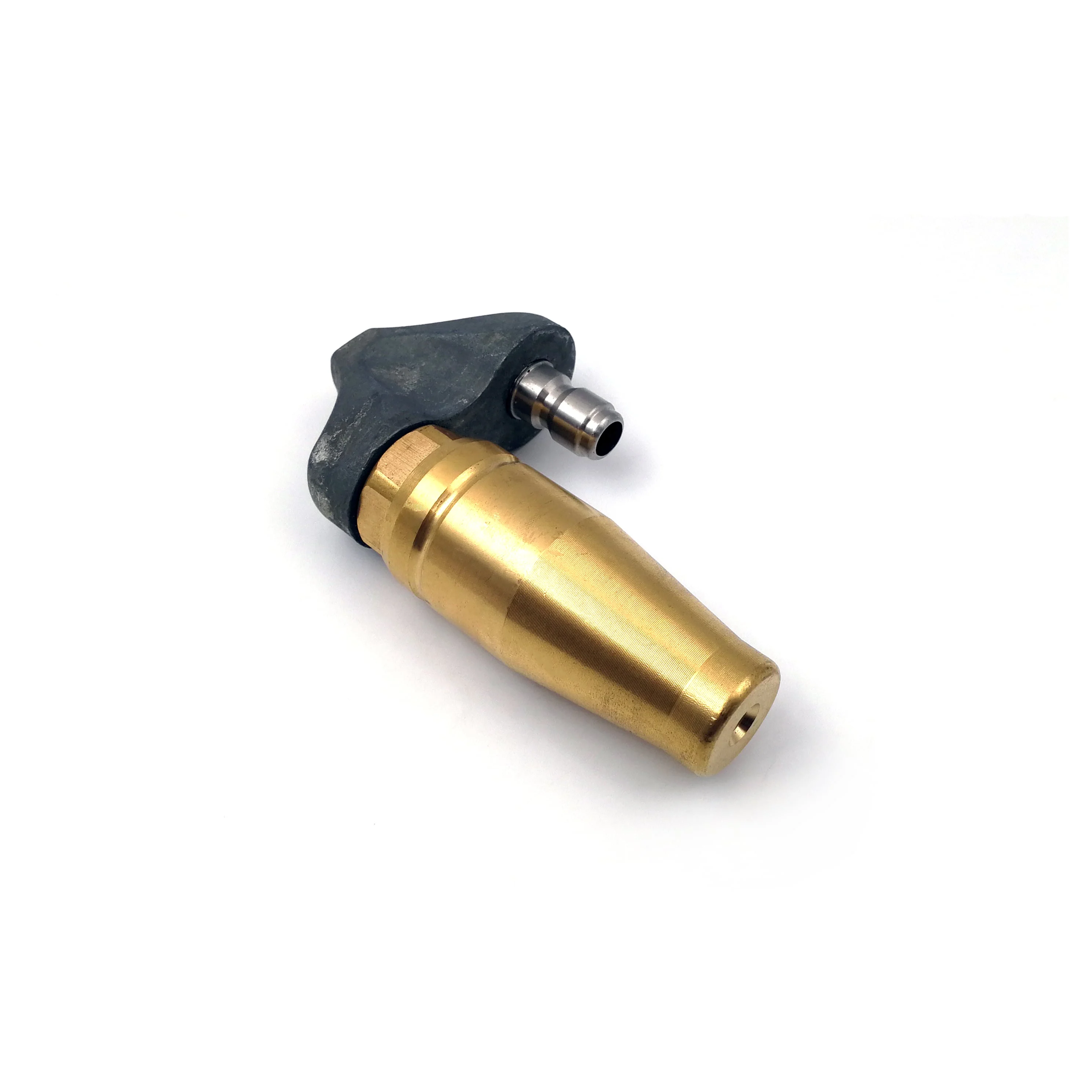YS Brass Turbo Sewer Nozzle Root Ranger Water Jetter Nozzle Condition New Pipe Drain Cleaning Root Cutter Jetter