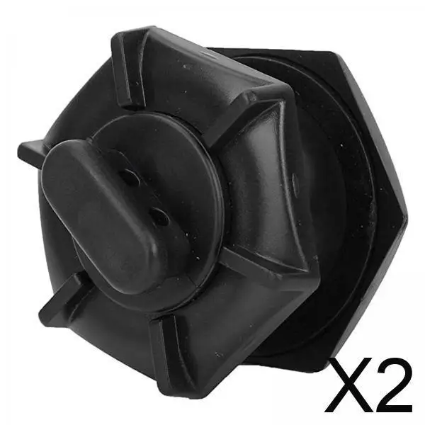 PVC Drain Valve Black Durable Boat Part for Inflatable Kayak Canoe Fishing Vessel Hole Replacement