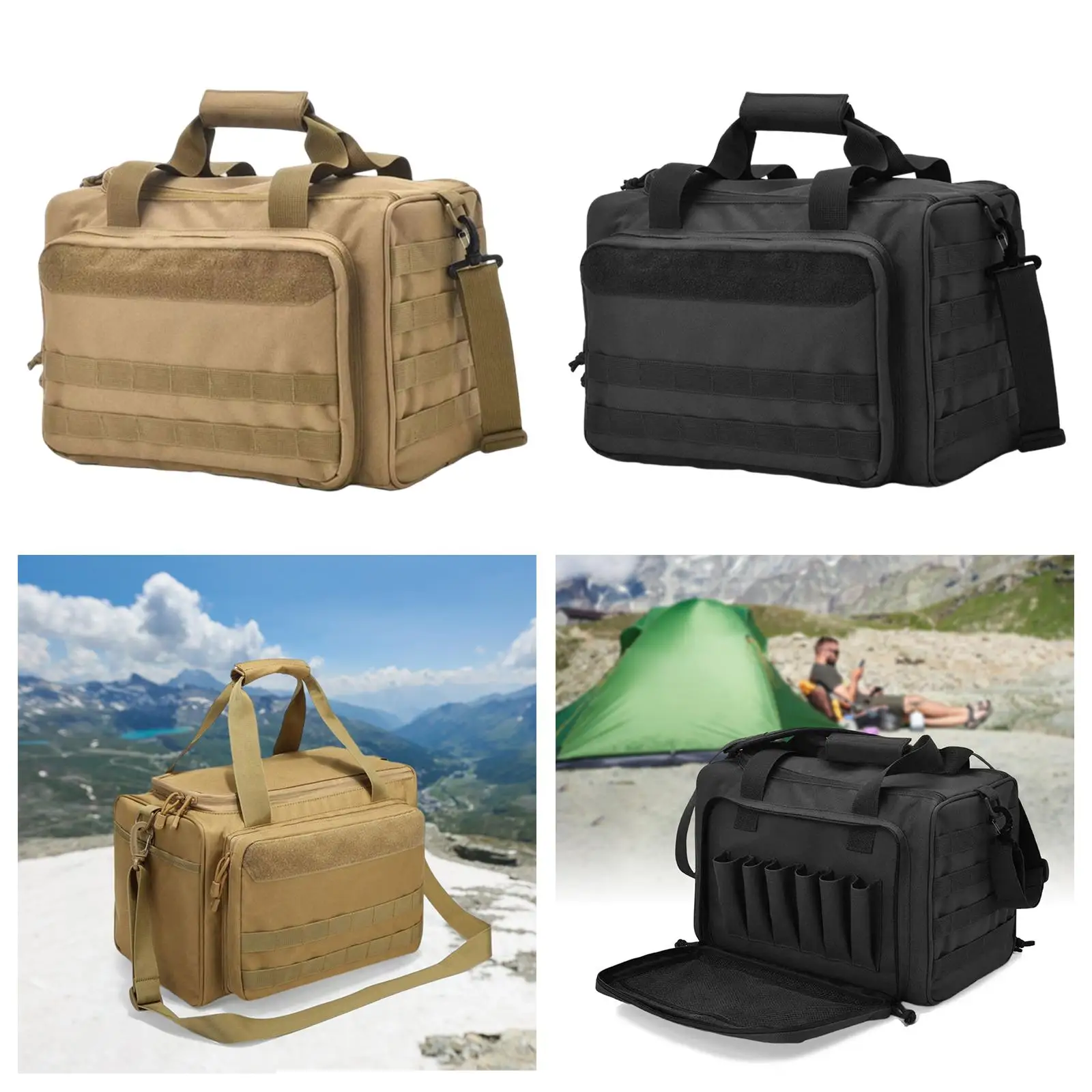 

Shooting Range Bag Portable Outdoor Sport Luggage Bag Tote for Camping