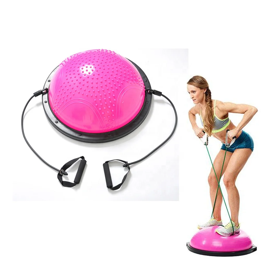 Exercícios de equipamentos de ginástica Bosuing Balance Trainer Massagem Half Balance Ball Bosuing Ball