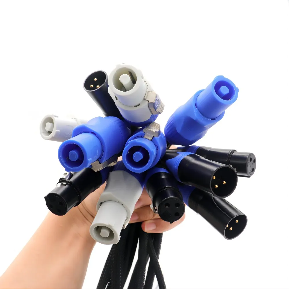 

PowerCon Extension Cable, 3-Pin AC PowerCon Input to Output Power Cord for Stage Lighting, Audio Equipment (1m 2m 3m 5m)