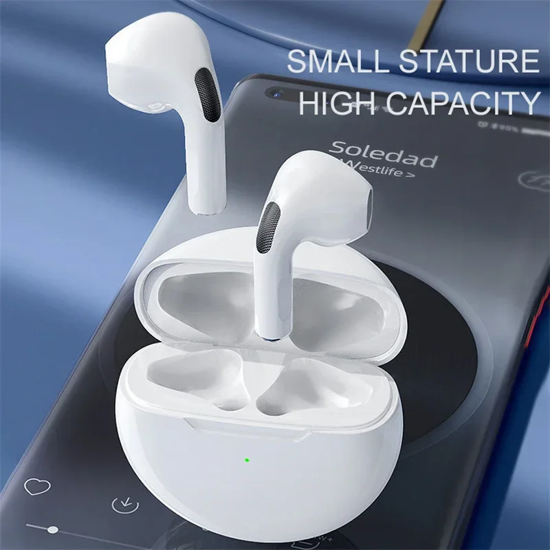 Original Pro 6 Pro6 Earphone Mini Wireless Bluetooth 5.0 Headphones High Fidelity Stereo Music Headset for Huawei Xiaomi iPhone