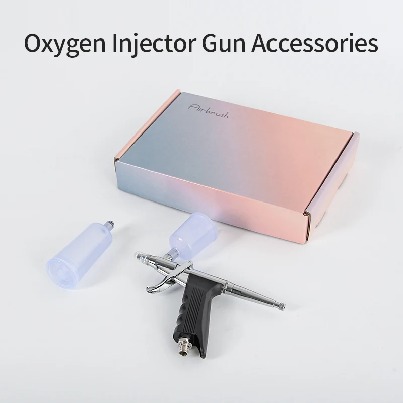 Nano Spray Oxygen Injector Spray Gun Beauty Instrument Accessories Water Oxygen Injector Oxygen Gun Small Bubble Water Oxygen