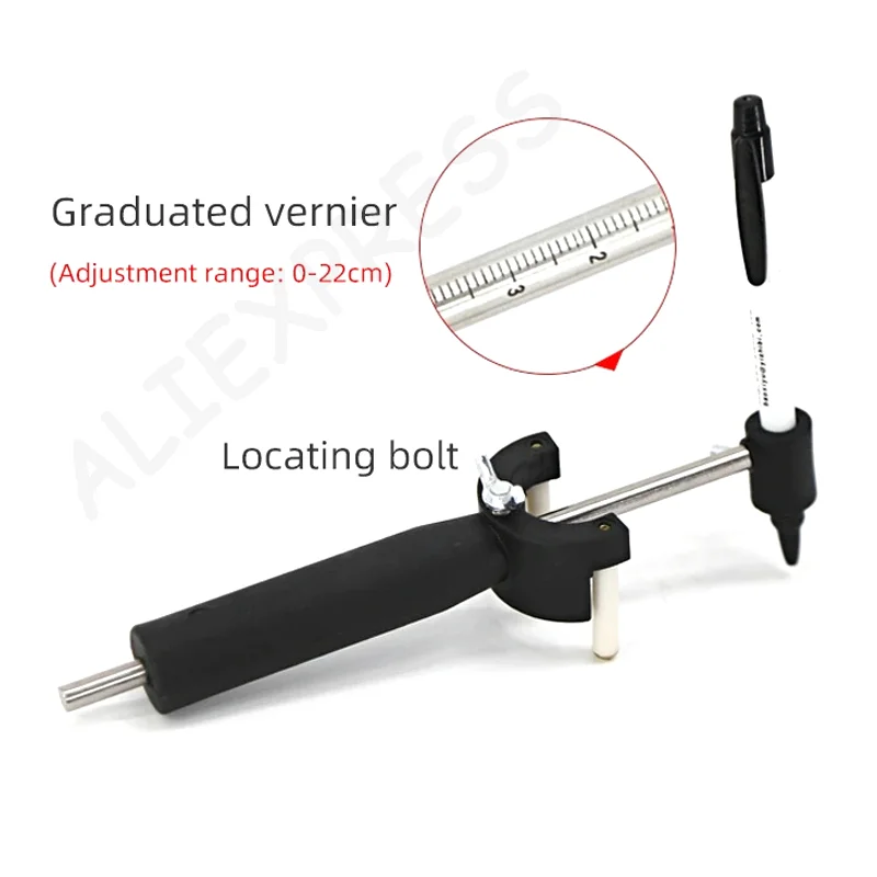 

NewCar Wheel Eyebrow Scriber Auto Sheet Metal Dent Repair Tool Data Recovery Wheel Eyebrow Rib Line Parallel Drawing Tool