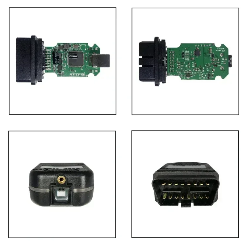 2024 New 24.7/V24.5 ForVaG COM Scanning Tool for V-w  Adi/Skod ATMEGA162 VAG HX-V2 Scanner USB Interface OD/IS Diagnostic Tools