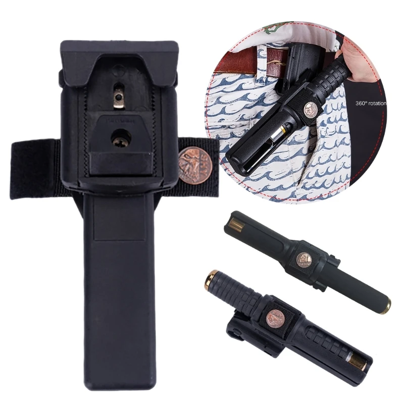 

Self Defenses Expandable Spontoon Holder Tactic Holder Holsters Duty Belt Universal 360 Degree Rotations Spontoon Case 69HD