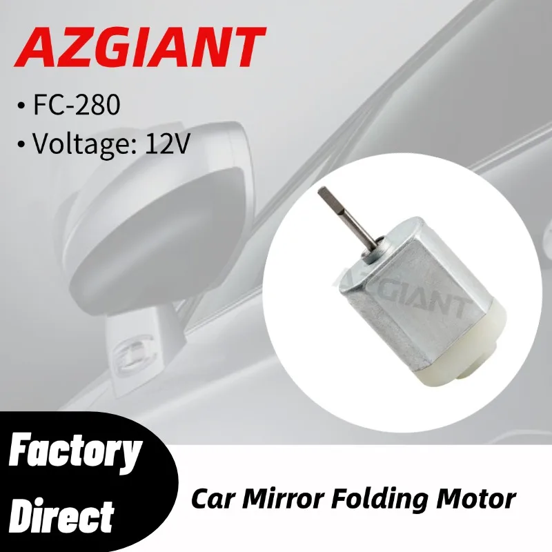 AZGIANT Auto Fold Side Mirror Motor Low Noise Power Folding Side View Mirror Motor FC-280 for Mitsubishi Pajero V83 V85 V87 V88