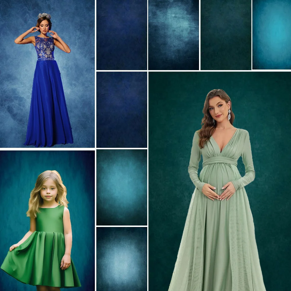 

Solid Color Dark Blue Backdrop Abstract Texture Newborn Kids Adult Pregnant Art Portrait Photography Background Photo Studio