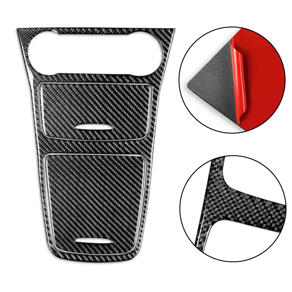 Transform Your For Mercedes For Benz GLA 2013 2018 with Carbon Fiber Console Cover Trim Lightweight and Elegant