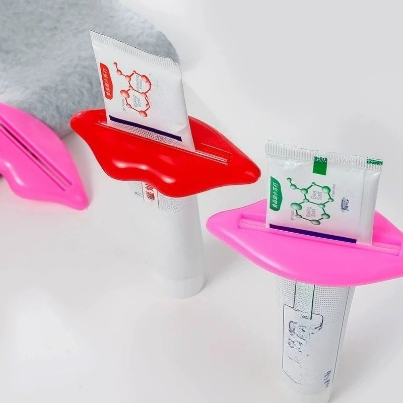 1PC Multifunction Manual Toothpaste Dispenser Cream Tube Squeezer Bathroom Squeeze Paste Extruding Clip Squeezing Clamp