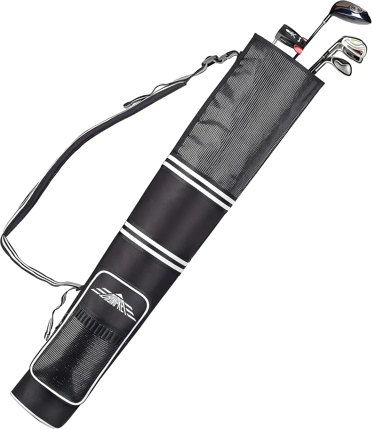 

Champkey Professional Golf Sunday Bag (Carry 3-9 Clubs) - 6 Carry Pockets & Adjustable Sling Strap Golf Carry Bag